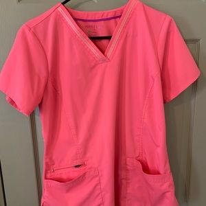 Purple Label by Healing Hands scrub set